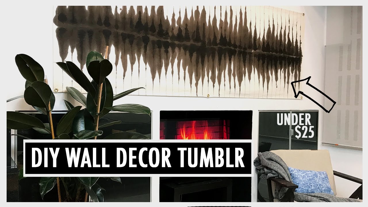 DIY Wall Decor Tumblr | DIY Wall Hanging | DIY Tapestry