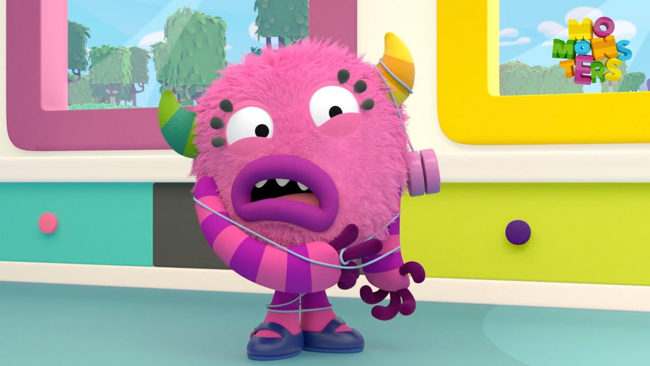 Yoyó | Momonsters (S01E35) | Dibujos Animados Educativos para Niños