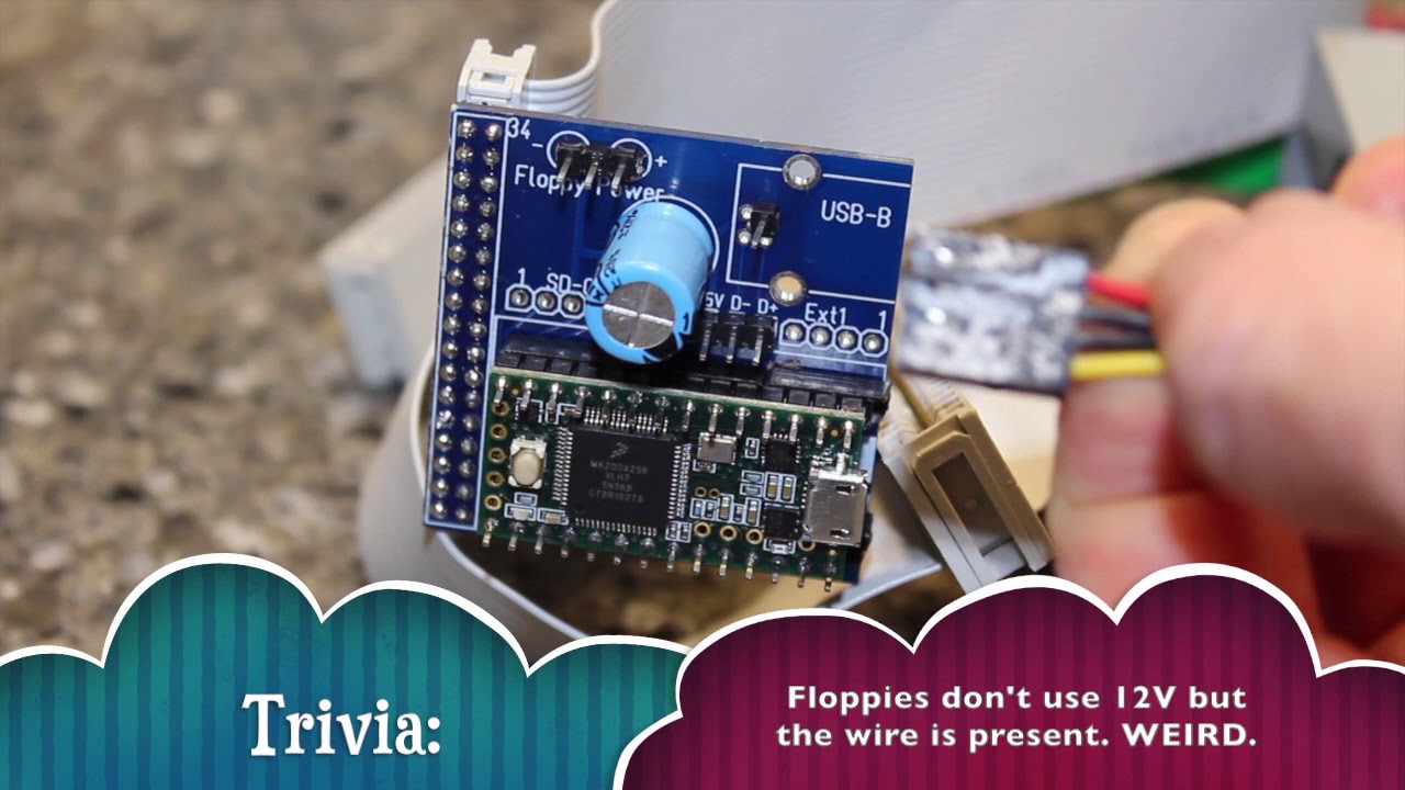 ADF-Copy Teensy 3.2 Board: Use Amiga Floppies in Windows/Linux/Raspberry Pi