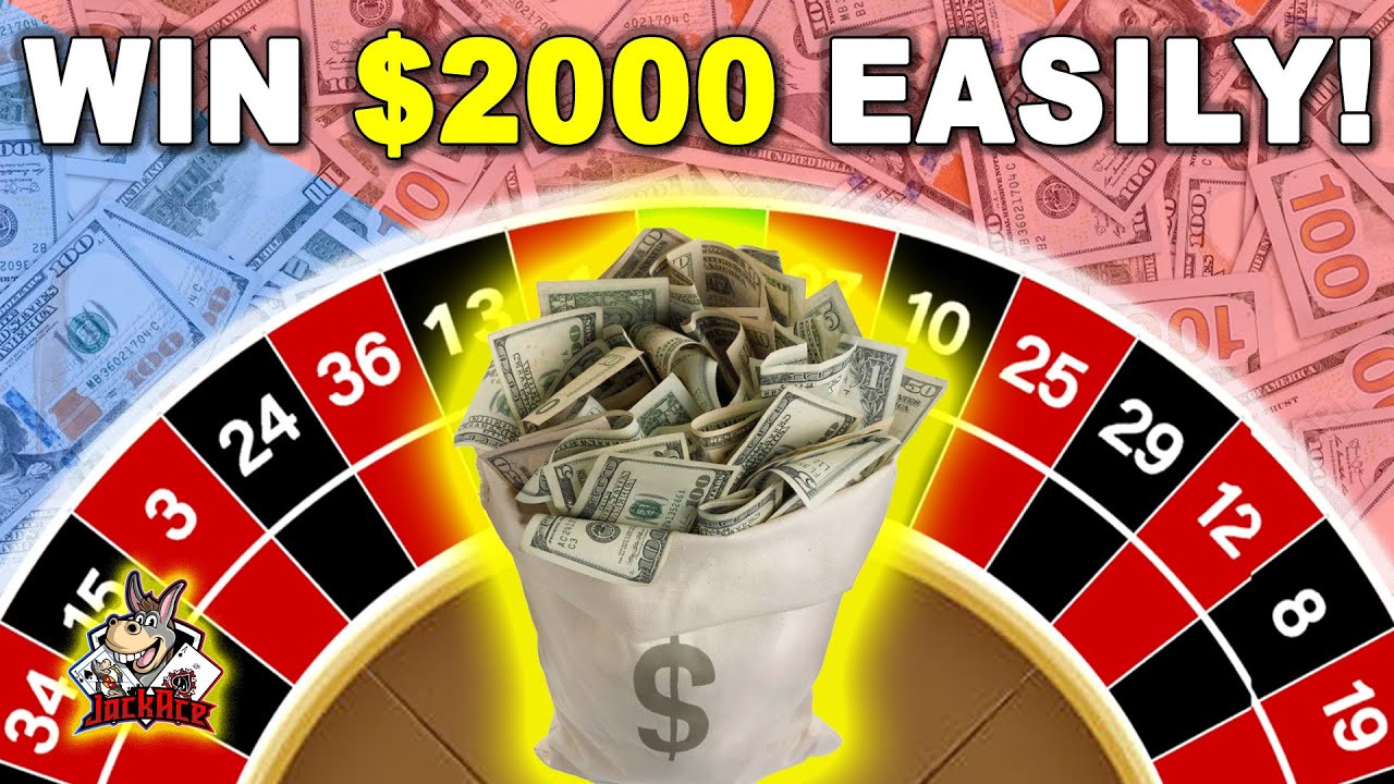 WIN $2000 76% OF THE TIME! #roulette #roulettesystems