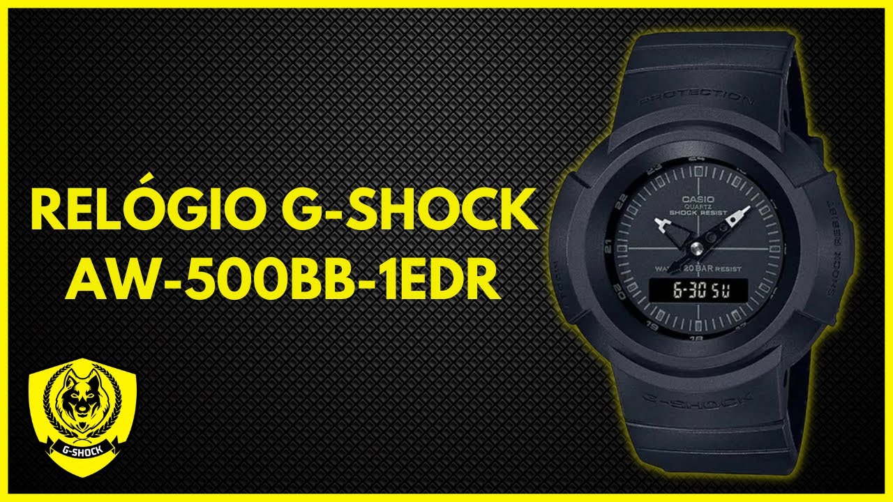 Relógio G-Shock AW-500BB-1EDR