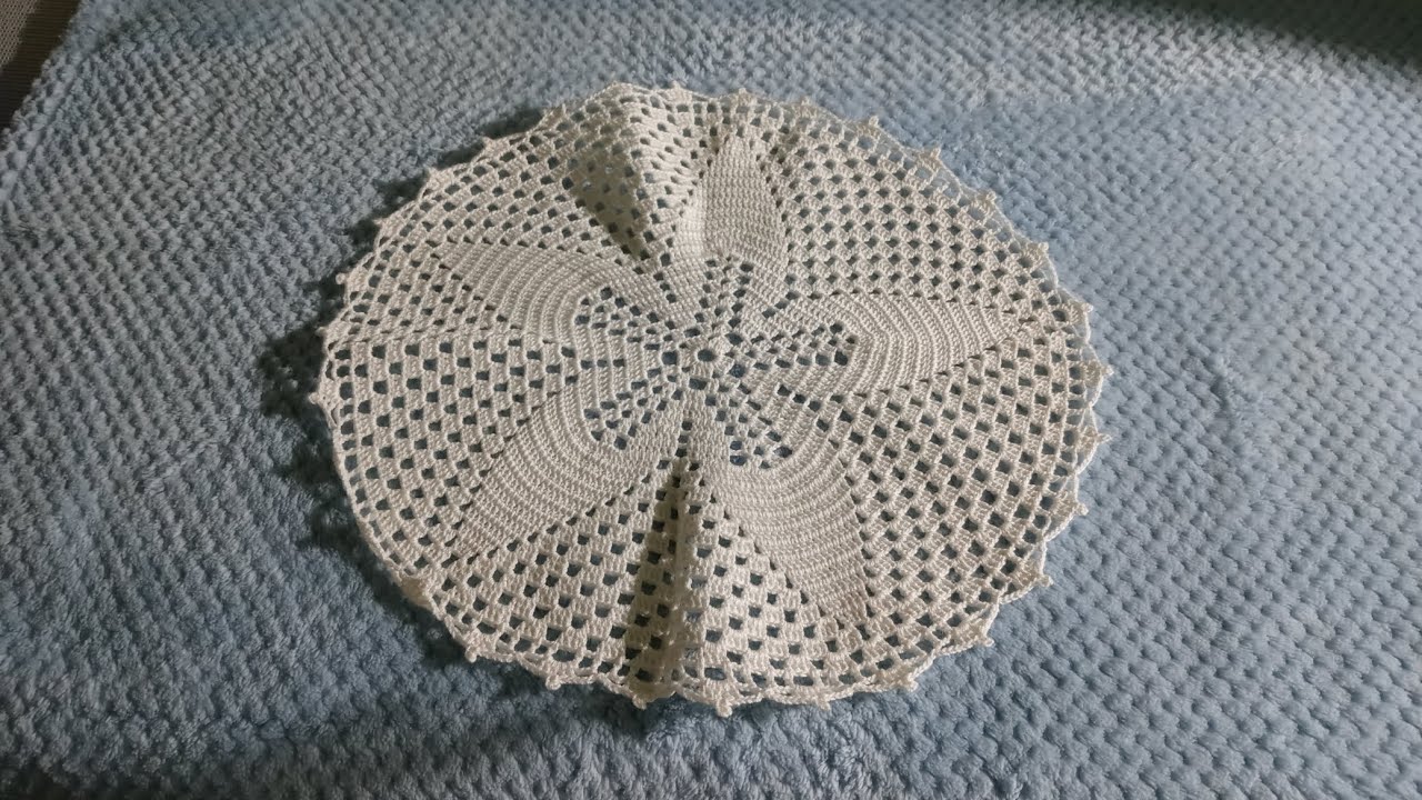 Continuación de la (parte1) de la carpeta estrella a crochet muy fácil de realizar paso a paso