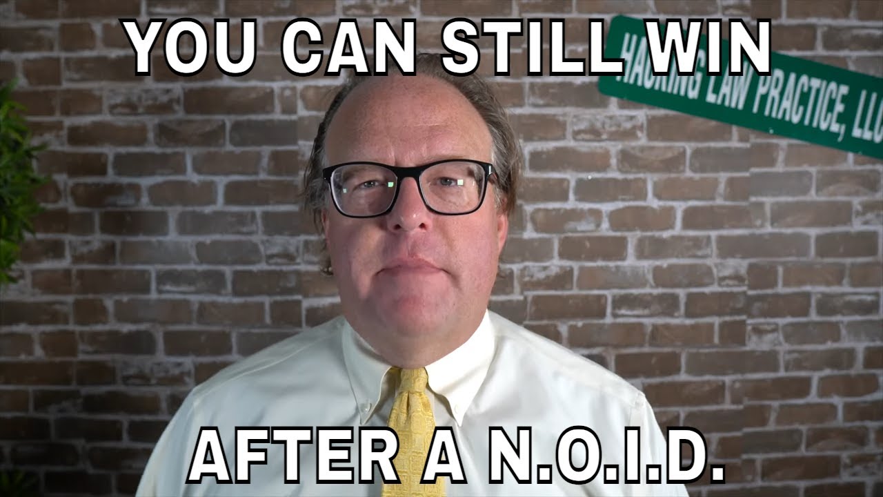 You Can Still Win after a NOID