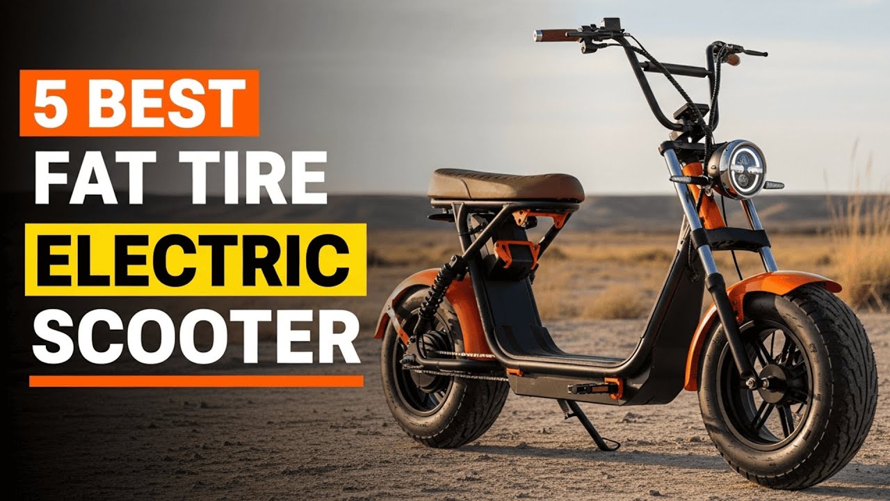 Top 5 Best Fat Tire Electric Scooters In 2025