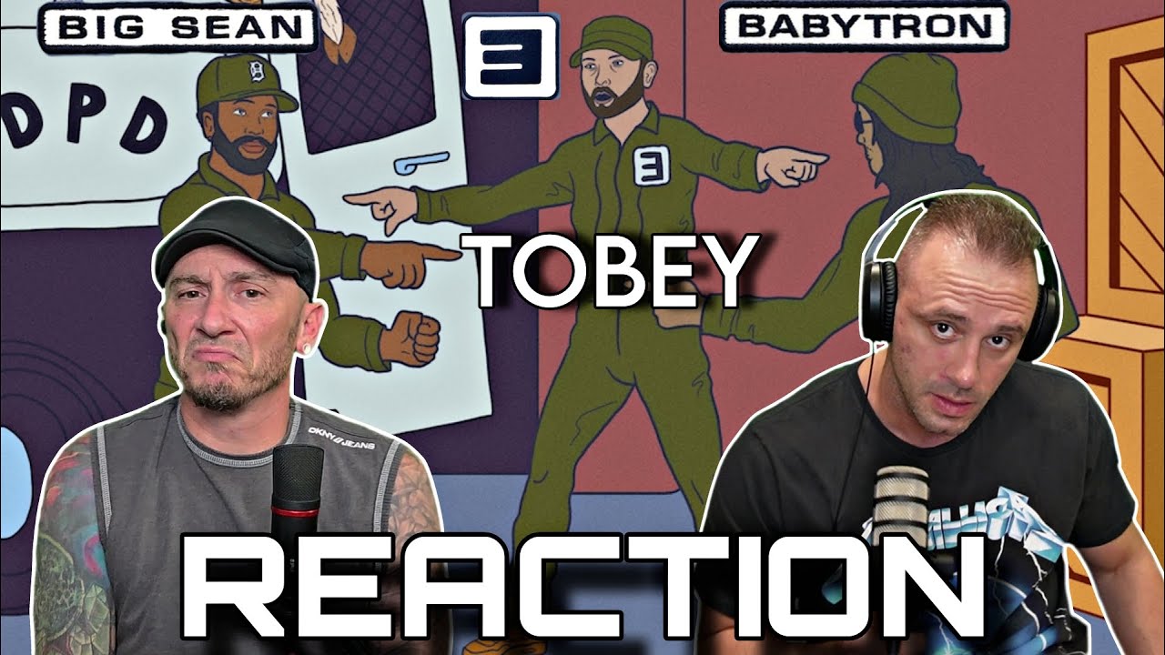 THIS TOOK DECIPHERING!!!! EMINƎM | ft. Big Sean and Babytron | Tobey REACTION!!! FIRST TIME HEARING!