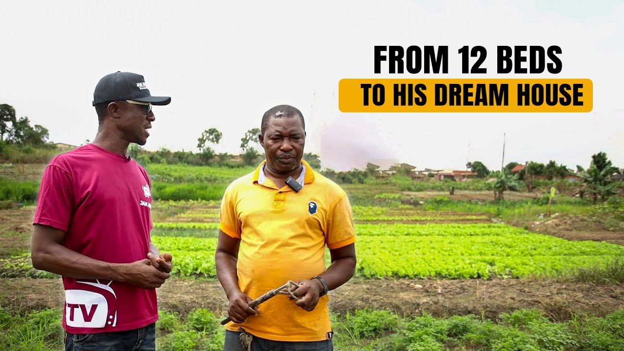 Small Vegetable Farmer's Incredible Journey: From 12 Beds to His Dream House. This Is How He Did It.