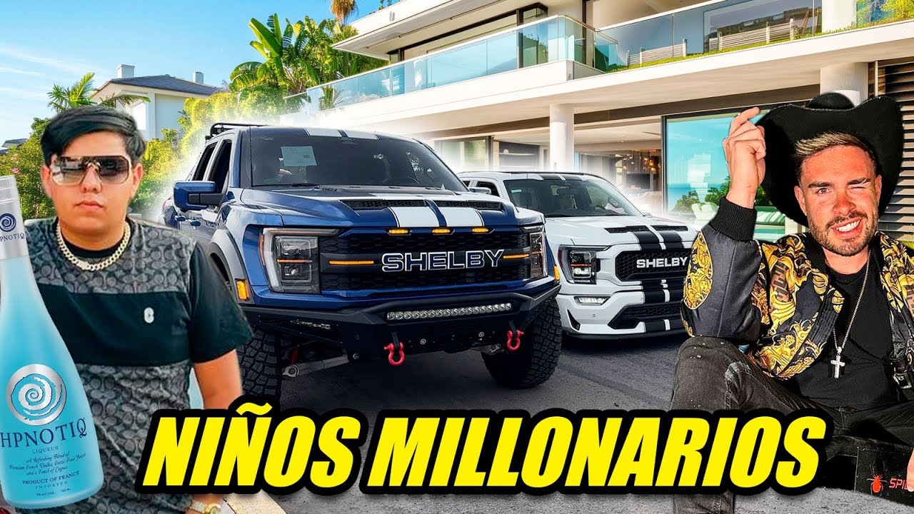 LOS JUNIORS MILLONARIOS DE MEXICO 🤑