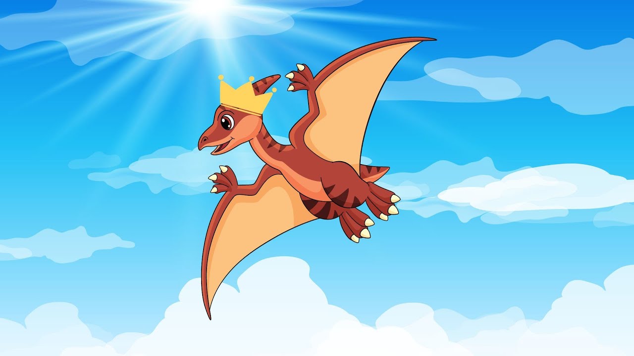 🎶 Le Pteranodon du Ciel Rigolo : Chanson Drôle pour Enfants sur un Dinosaure Volant🎵