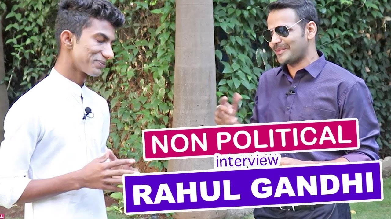Non Political Interview with Rahul Gandhi | Election 2019