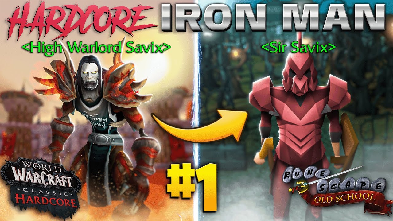 Игрок WoW 1-го ранга впервые пробует OSRS
