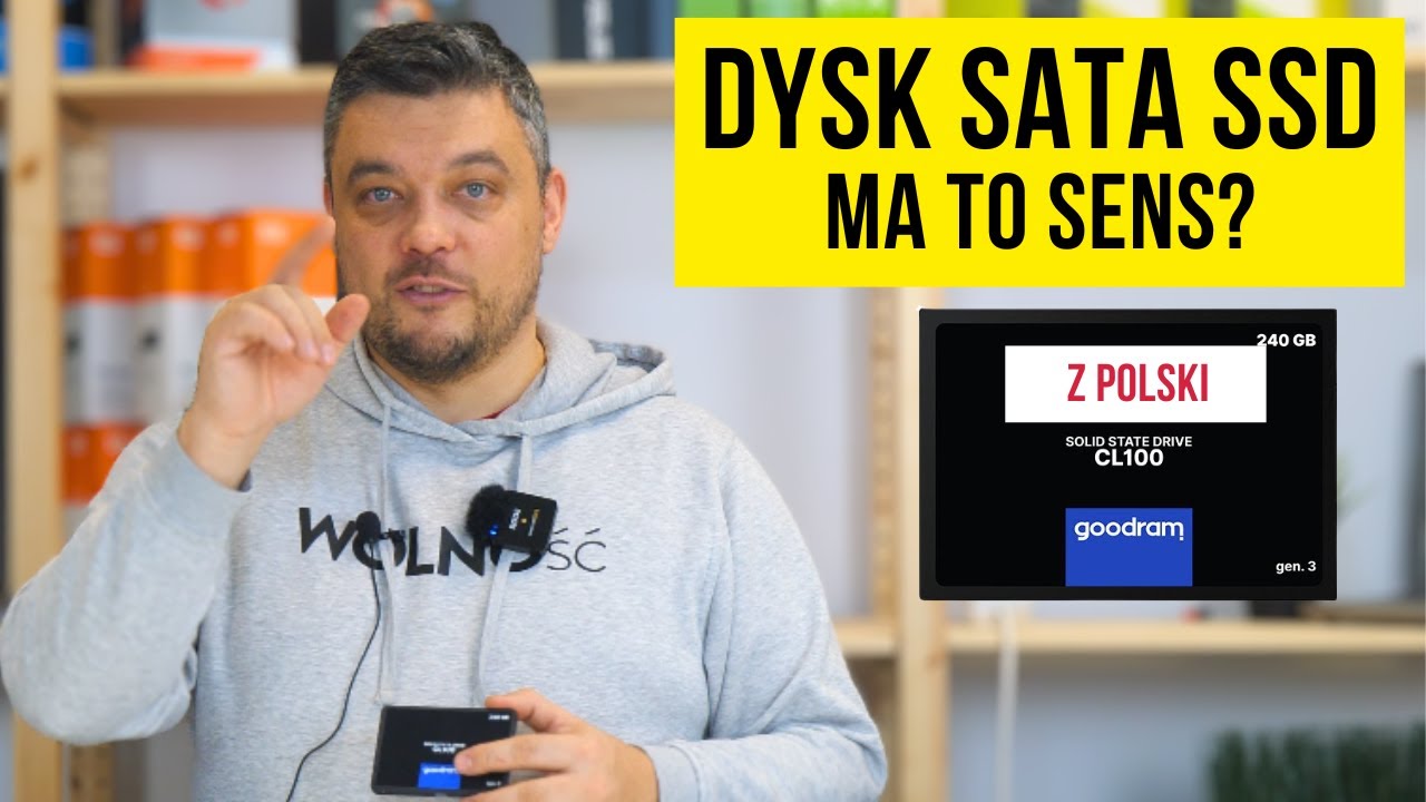Polski Dysk SSD SATA - Goodram CL100 - warto?