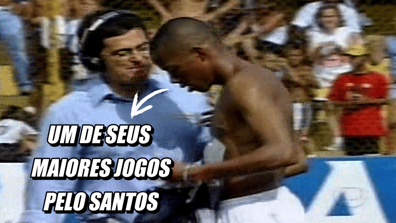 O dia em que ROBINHO DESTRUIU o Corinthians de Tévez e Tite! 🔥