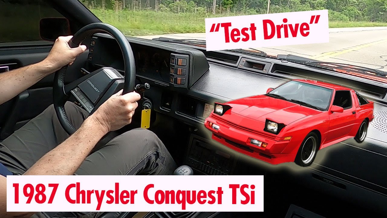 Chrysler Conquest TSi Test Drive - Totally 80s!