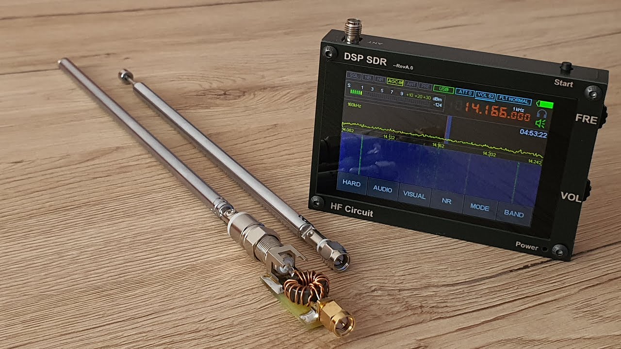 Malachite clone & RX improvement on Telescopic antenna