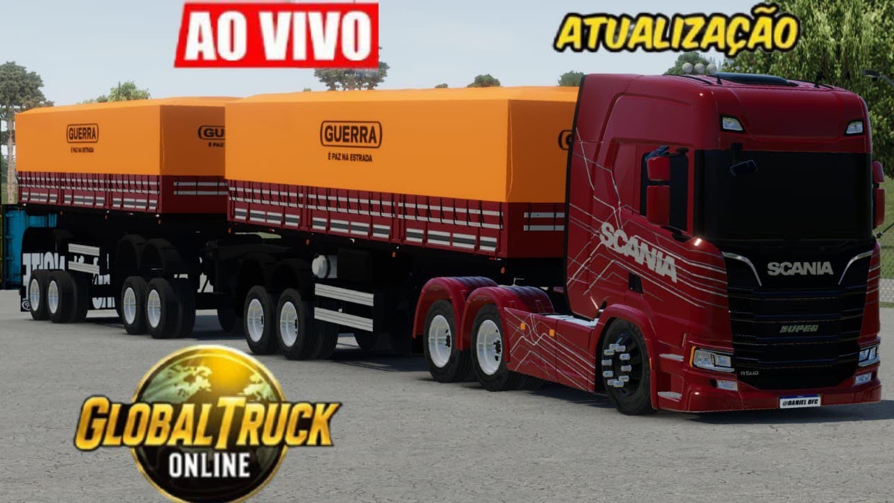 😱😱 Live de agradecimento pelos 10k jogando com os inscritos do Global Truck Online