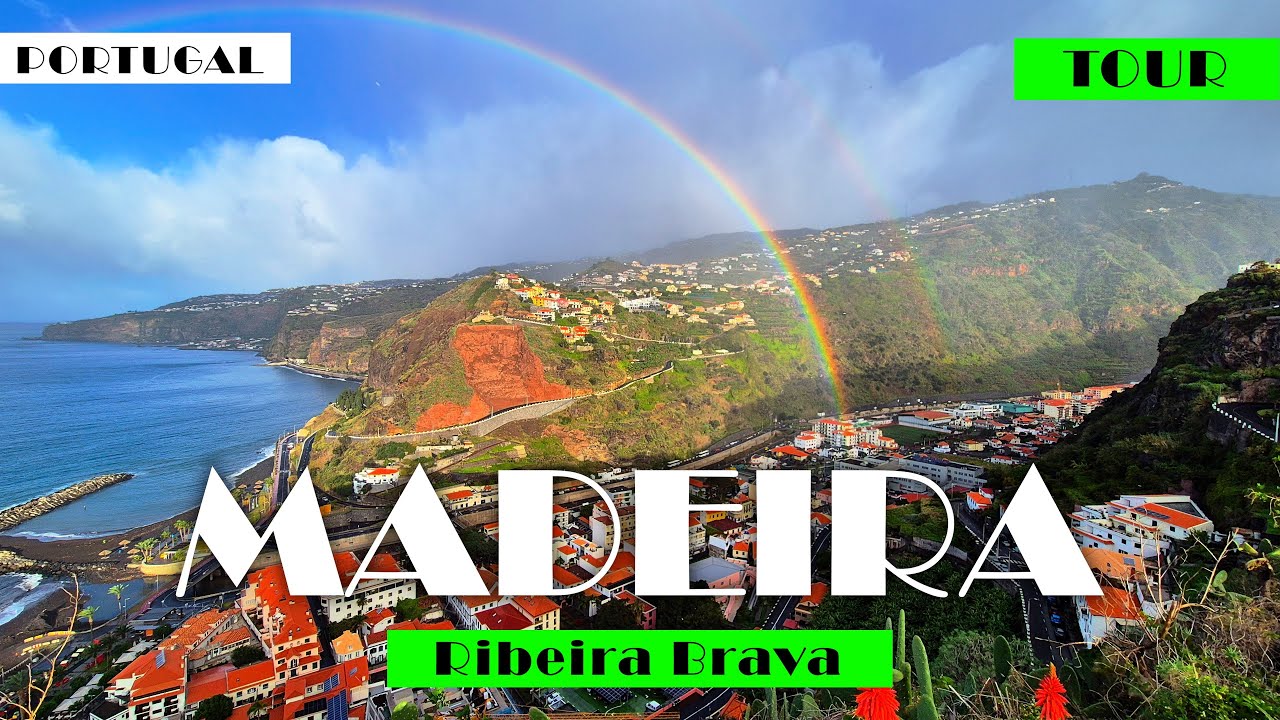 Ribeira Brava Portugal 🇵🇹 | 4K Cinematic Tour of Historic Seaside Village