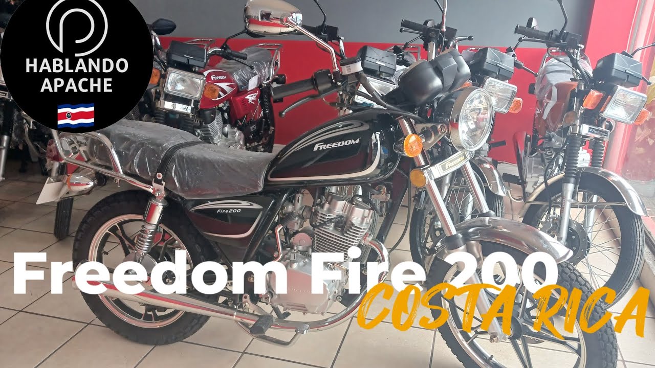 Freedom Fire 200 ficha técnica,precio Costa Rica