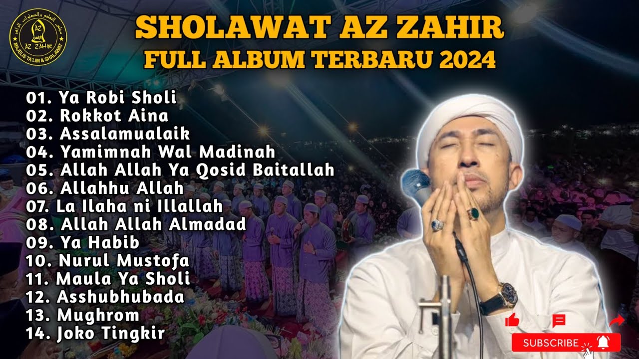 Sholawat Az Zahir Full Album Terbaru 2024