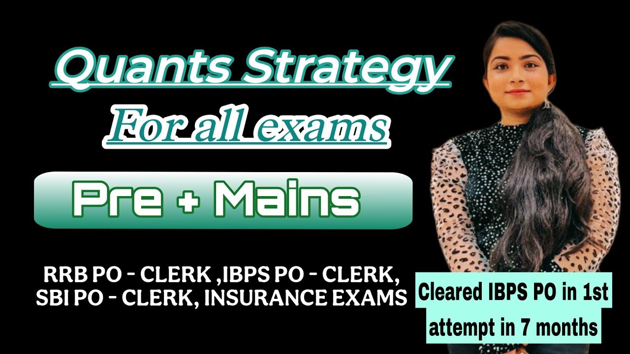 Quants strategy for Bank exams #ibpspo #banking #bankresult #motivation