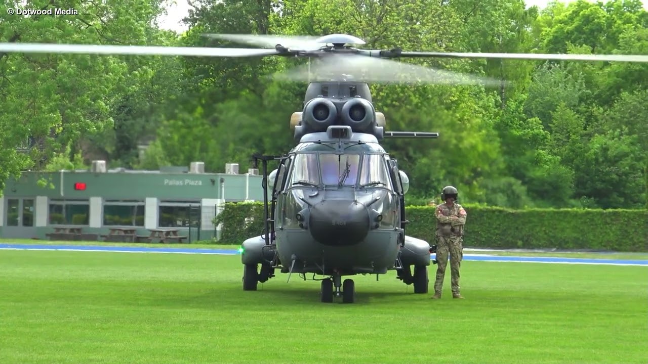 DHC | Airbus AS532 U2 Cougar | S-454 | Bevrijdingsfestival 2025 Wageningen part 2 Zoë Tauran