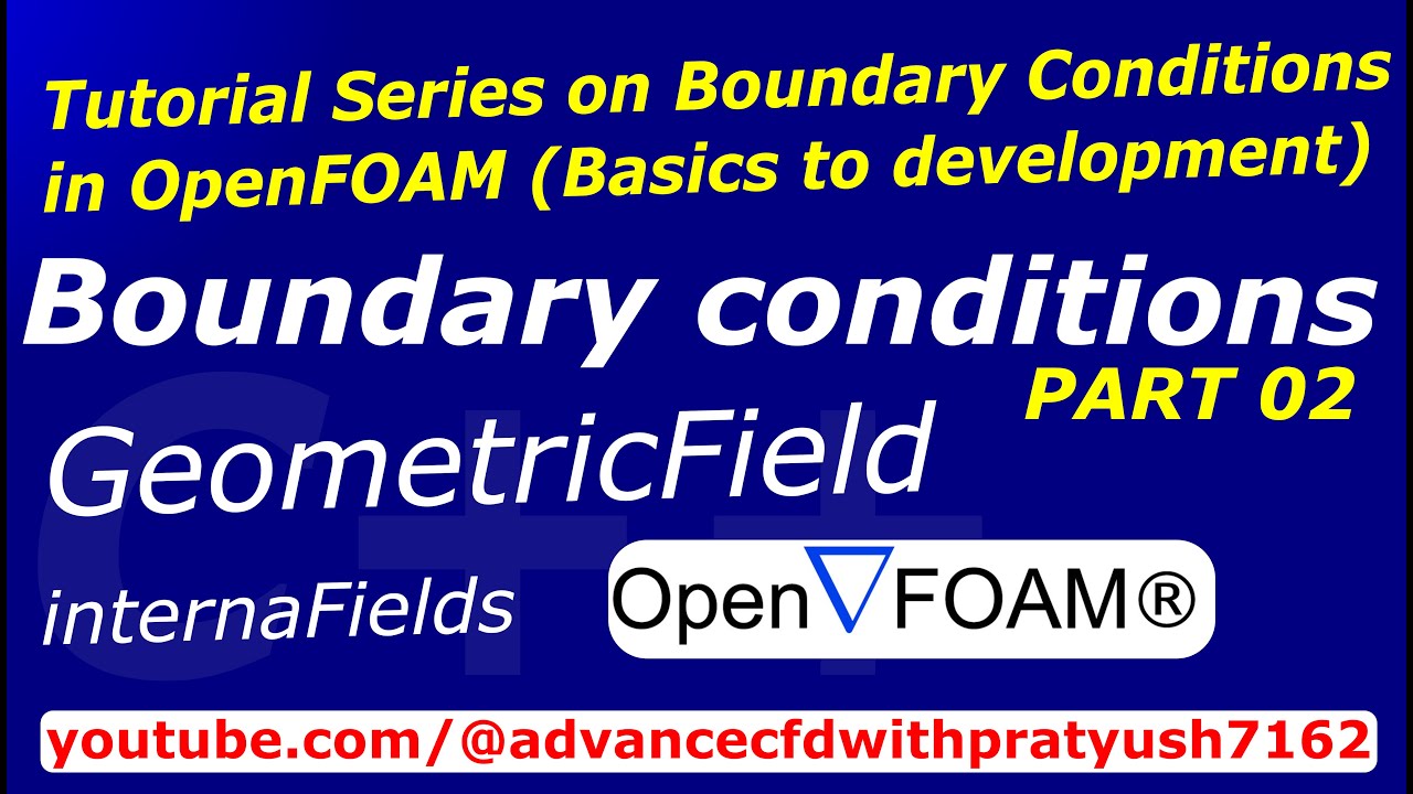 Tutorial Series on Boundary Conditions inside OpenFOAM ( Basics to Codings) Part 02
