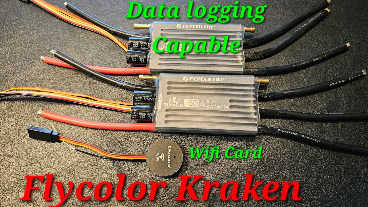 Flycolor Kraken ESC / Wifi Setup! Step by Step App Setup.