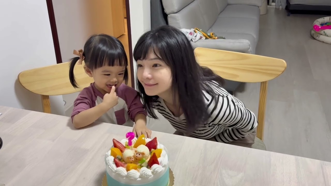 20251103媽媽生日快樂🎈熙熙會祝福媽媽了❤️