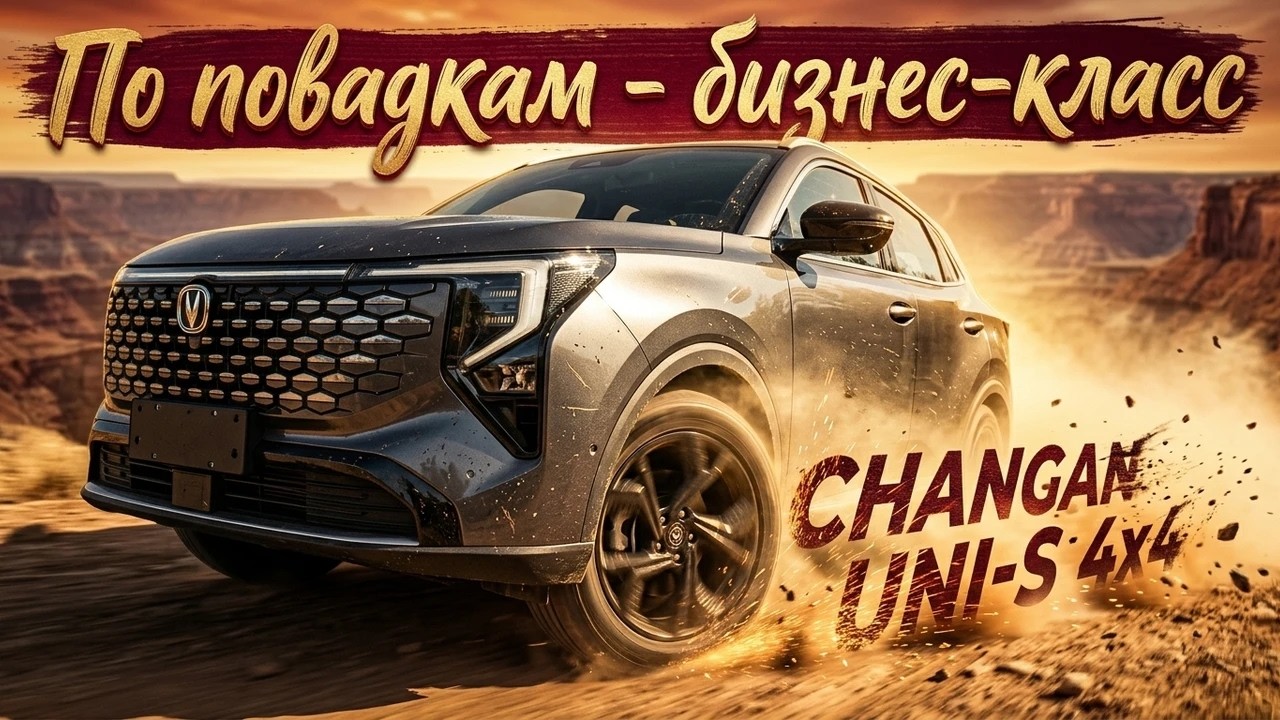 БОЛЬШАЯ БАРЖА В КОМПАКТНОМ КУЗОВЕ: НОВЫЙ CHANGAN UNI-S 4x4