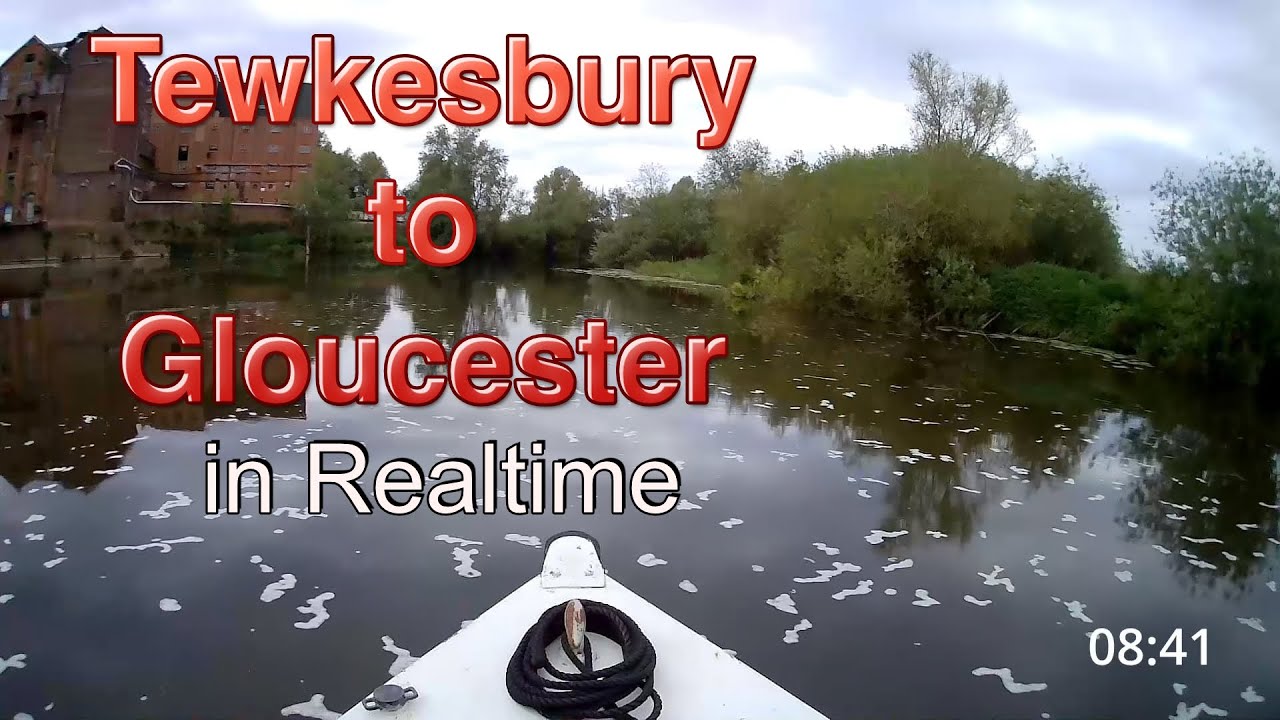 Tewkesbury to Gloucester Dock in real-time. #narrowboatlife #narrowboats #canalsandlocks