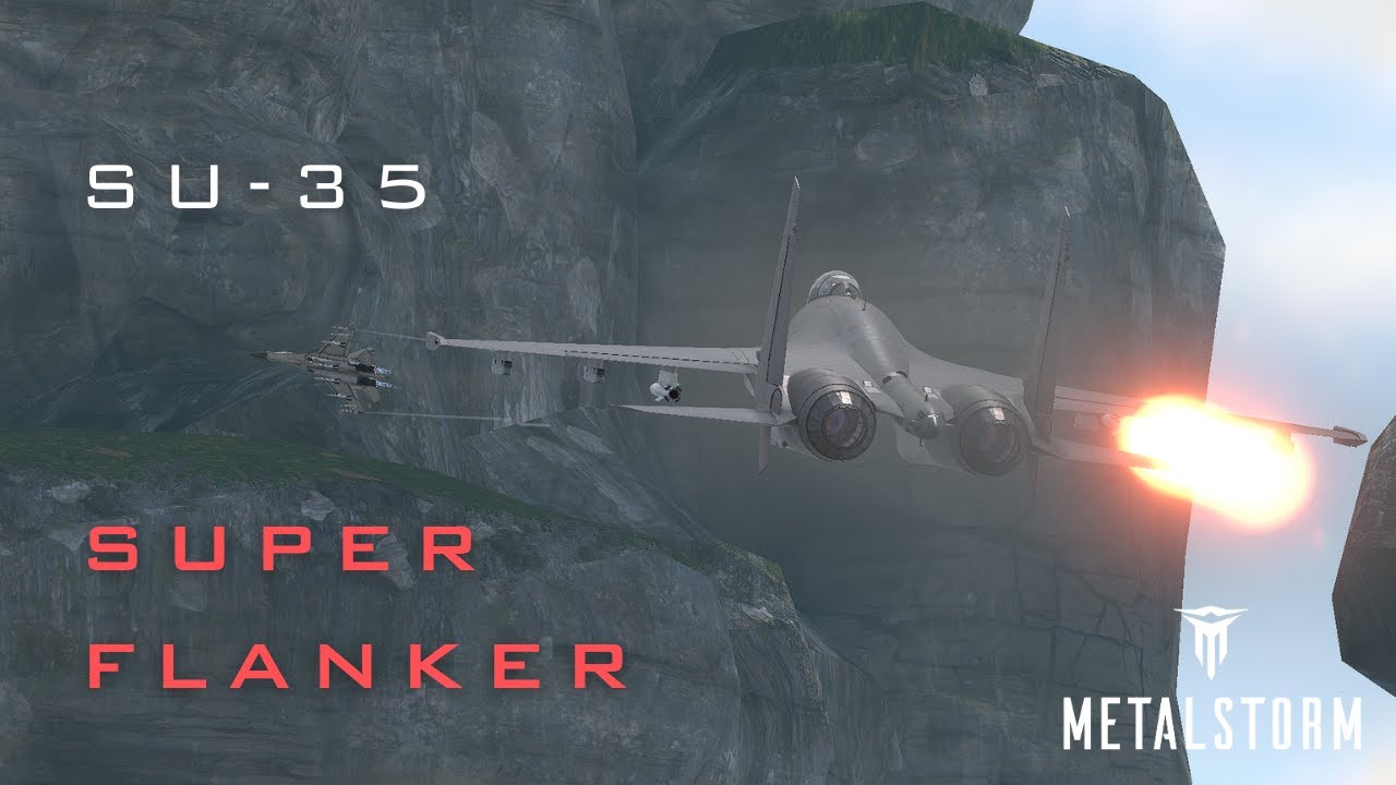 Metalstorm - SU-35 Super Flanker Gameplay