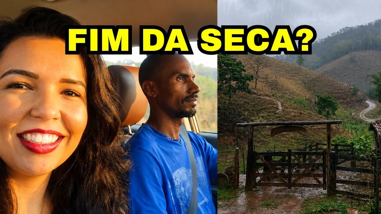 #vlog- Fomos a CIDADE e finalmente CHOVEU no S&iacute;tio Isolado do Zero. #vidanaro&ccedil;a #sitiodozero