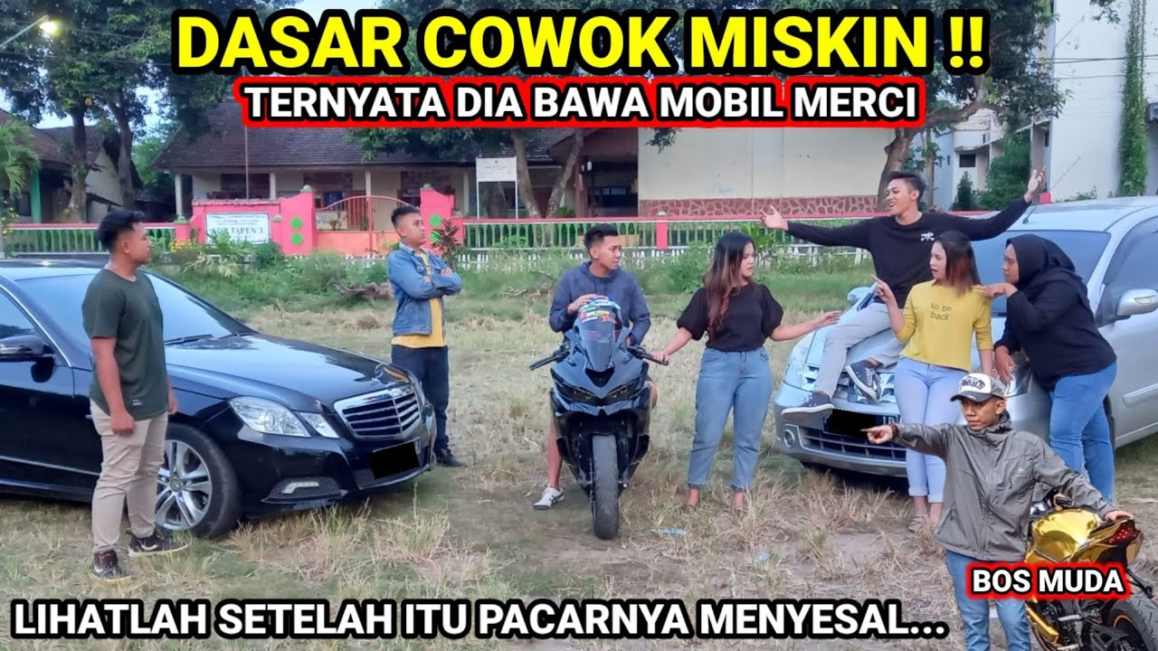 BOS MUDA DIHINA MISKIN SAAT JEMPUT PACARNYA!!TERNYATA DIA BOS BESAR BAWA MOBIL MERCI
