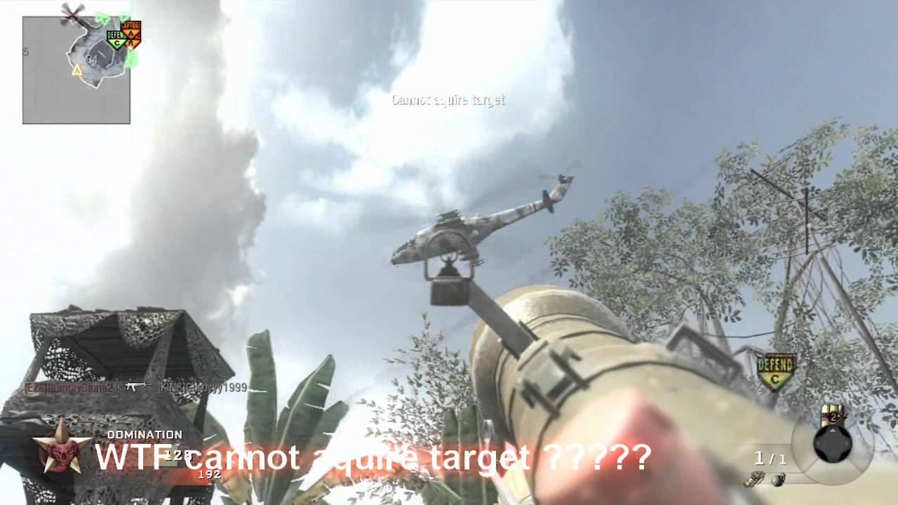 WTF moment: cannot destroy helichopter