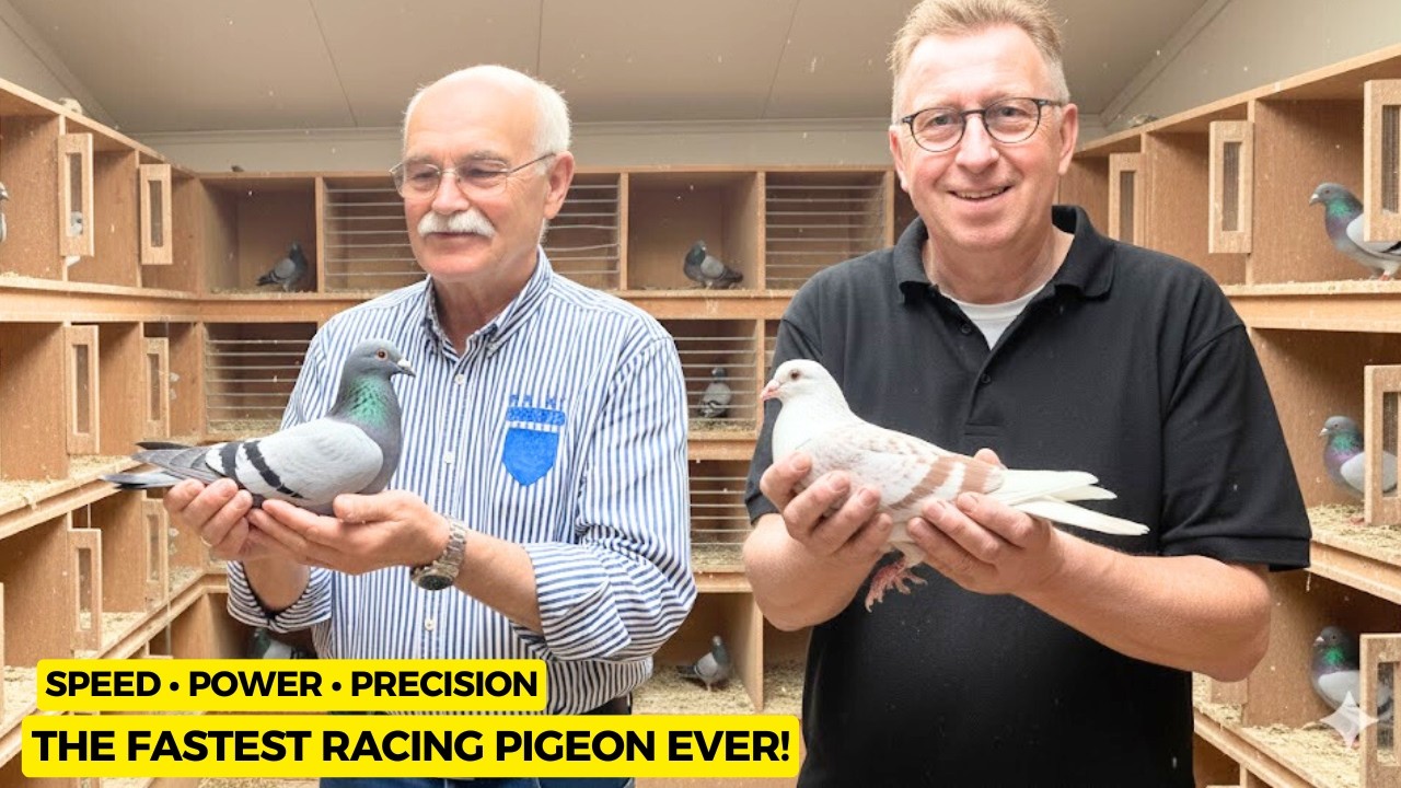 Linsen Willie Racing Pigeons: самые быстрые гоночные голуби в Европе!