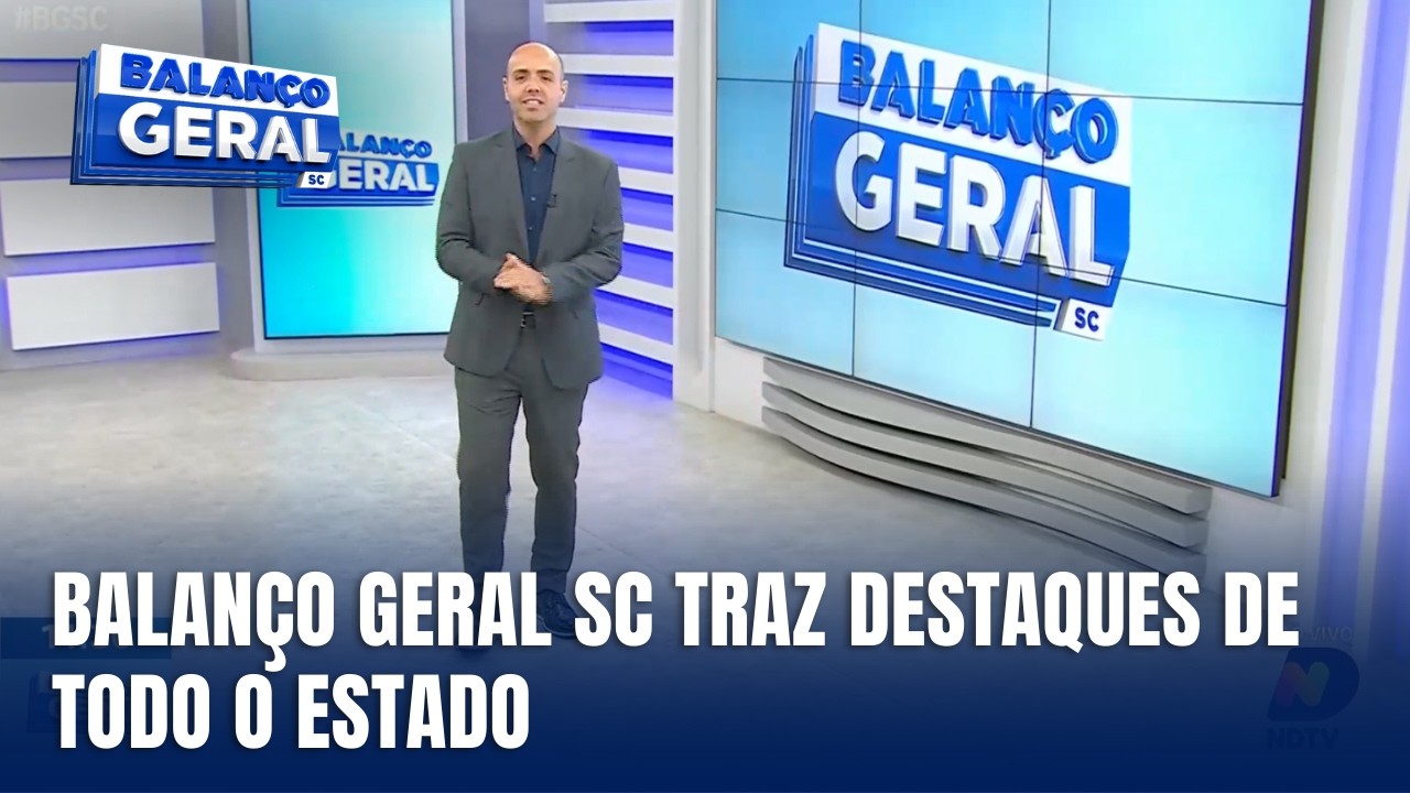 Principais notícias de Santa Catarina no Balanço Geral