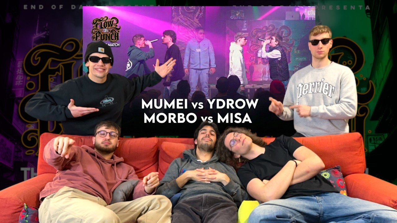 REACTION  MUMEI vs YDROW, MORBO vs MISA - END OF DAYS: FLOW vs PUNCH: THE LAST MATCH