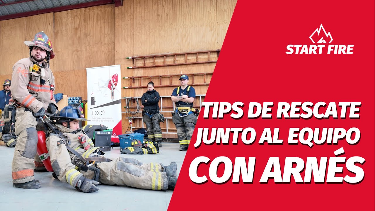 Tips y claves para usar tu arnés de forma segura y efectiva en rescate de bomberos