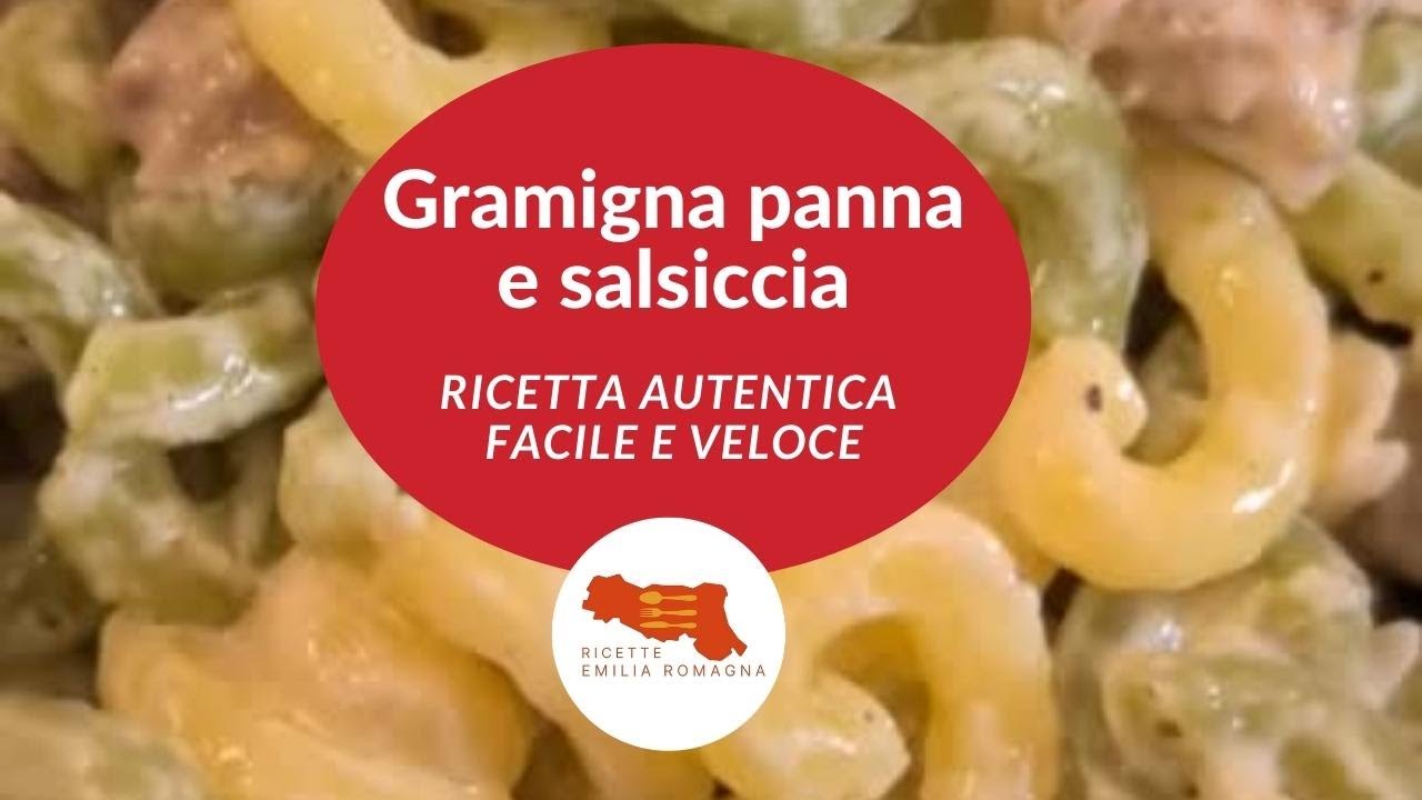 Ricetta autentica della Gramigna con Panna e Salsiccia Bolognese - Sapori dell'Emilia-Romagna