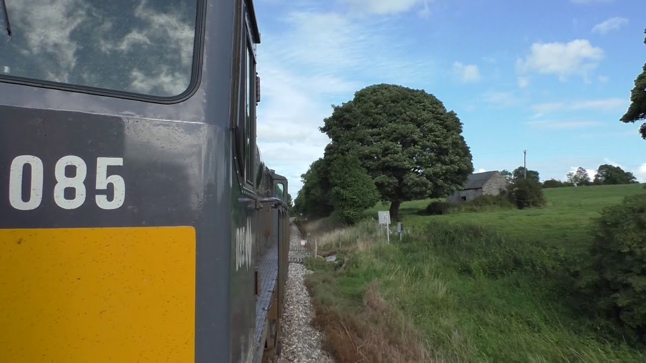 (HD) Iarnr&oacute;d &Eacute;ireann/Irish Rail Class 071, number 085 THRASH - 12/8/17