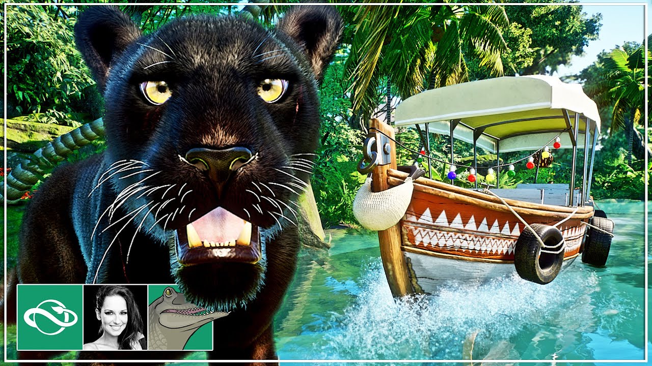 I Built the Ultimate River Safari Adventure Boat Ride in Planet Zoo | POV