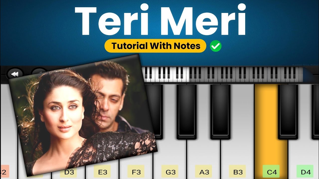 Teri Meri Prem Kahani | Piano Tutorial