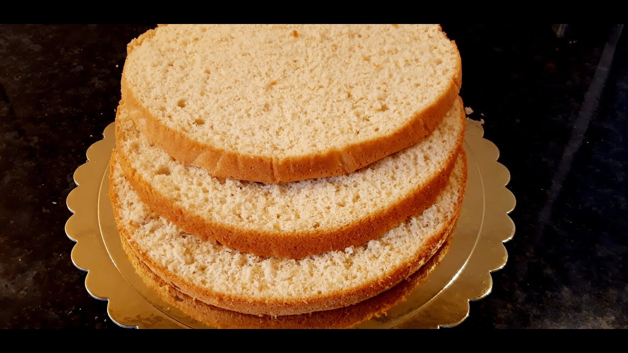 Συνταγή για παντεσπάνι βανίλιας | Vanilla sponge cake