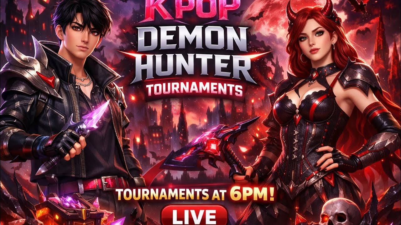 Fortnite stream Tournament Kpop Demon Hunter