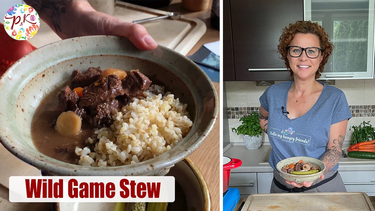 Wild game stew | Food of Poland | Cooking Polish food | Recipes from Poland