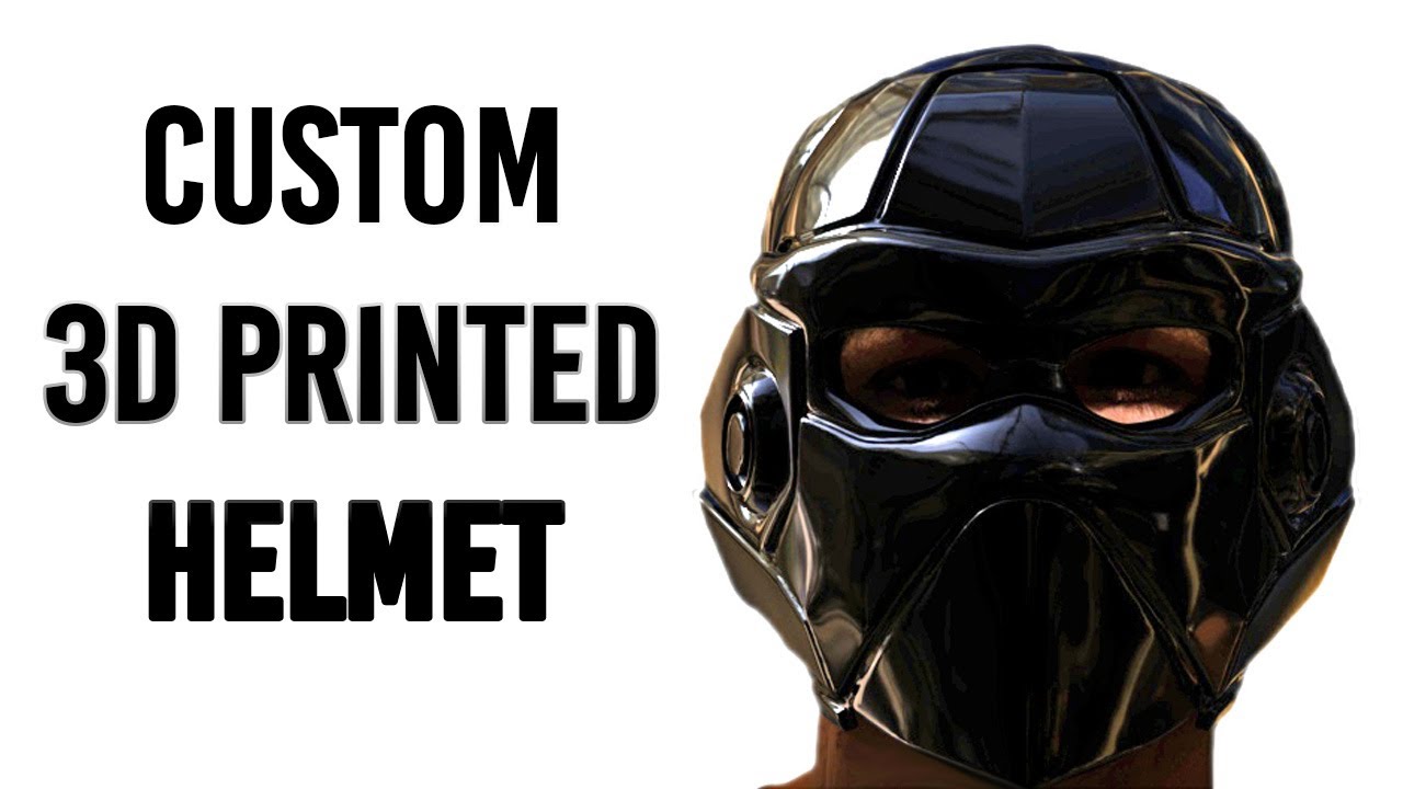 How to Create a 3D Printed Helmet/Mask (Part 1)