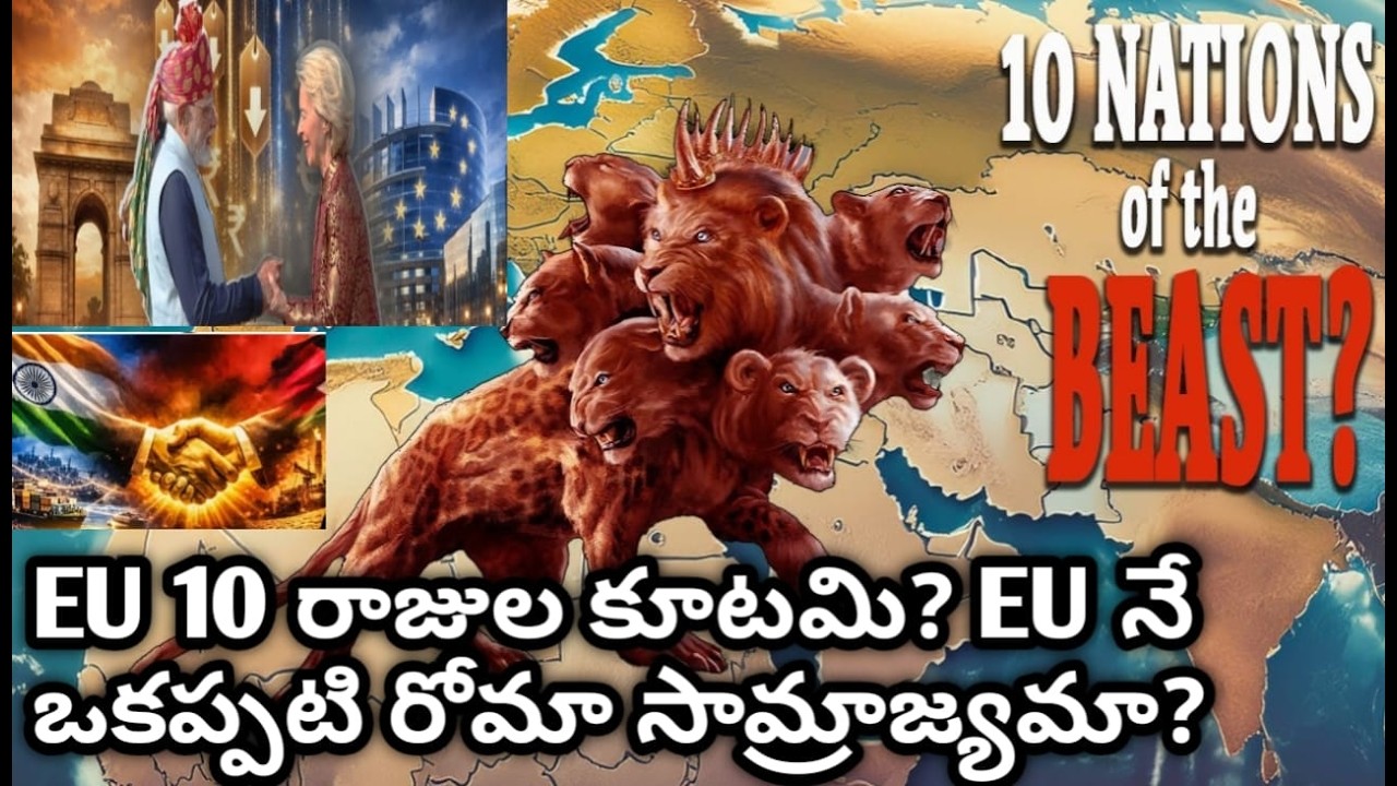 EU 10 రాజుల రాకడ కూటమి ? ఇప్పటి  EUROPEAN UNION ఒకప్పటి రోమా సామ్రాజ్యం ? |10 Kings of End times |