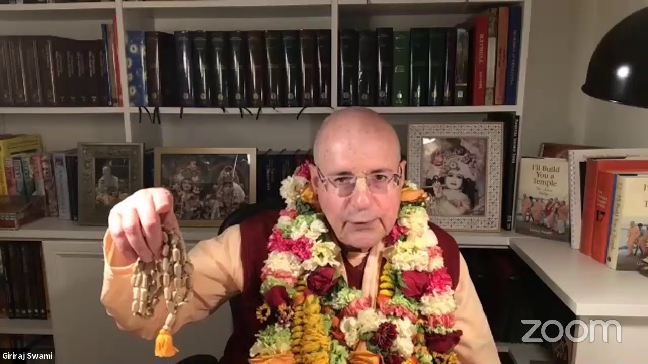 Online Initiation Ceremony  by H.H Giriraj Swami Maharaj 19th Feb 2021 ISKCON Juhu
