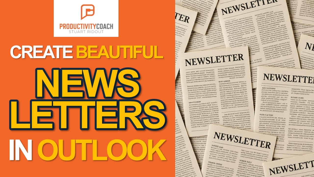 Build beautiful newsletters in the new Outlook Newsletters feature
