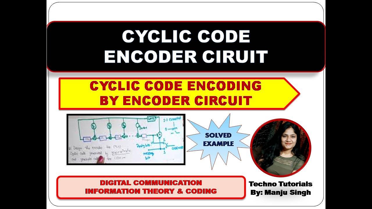 Unit 5 L7.7 | Cyclic Code Encoding | Cyclic Code Encoder circuit  | Digital Communication