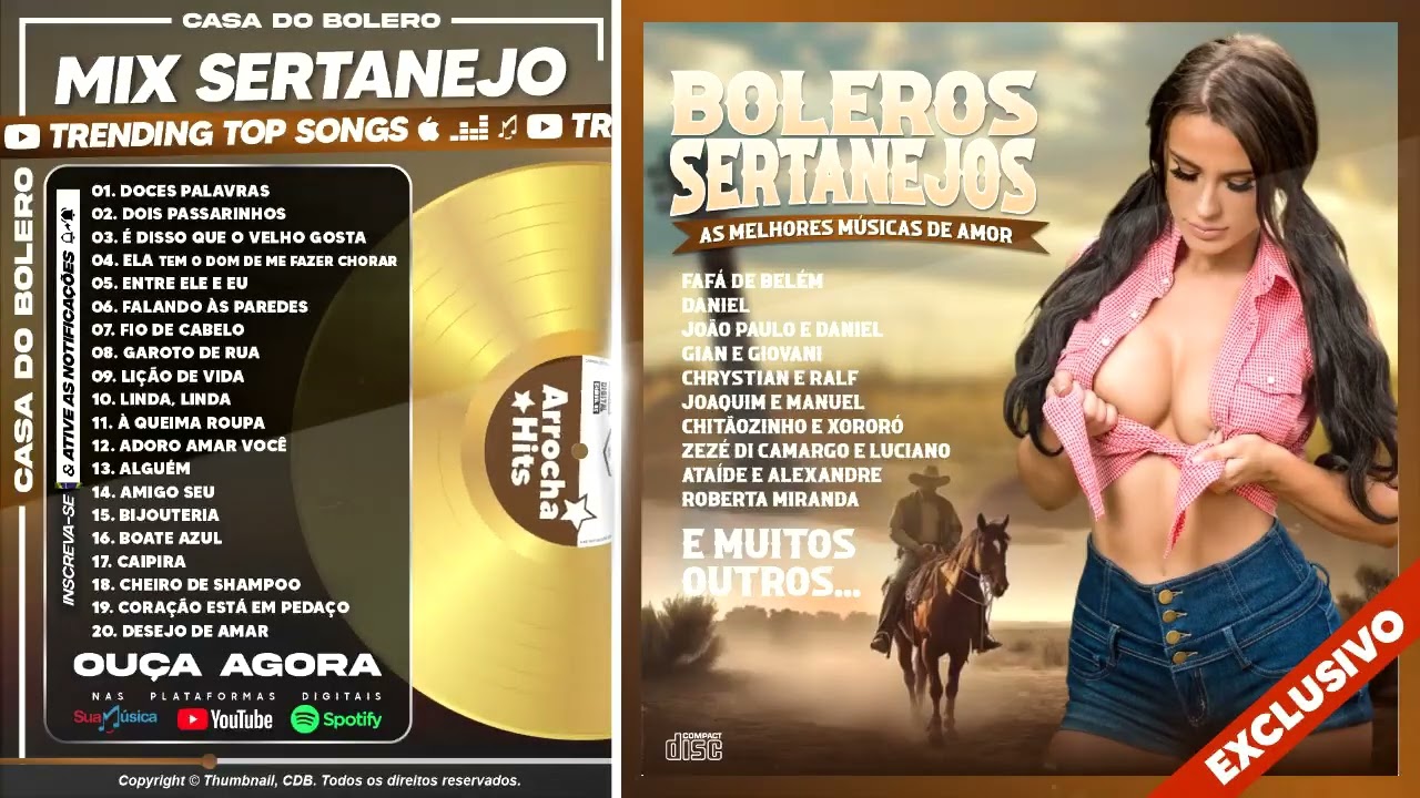 SERTANEJO ANTIGAS AS MELHORES - MÚSICAS SERTANEJAS RAIZ - CLASSICOS SERTANEJOS 90'S ROMÂNTICOS